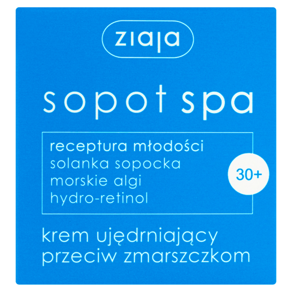 Ziaja Sopot Spa 30+ Krem ujędrniający przeciw zmarszczkom 50ml
