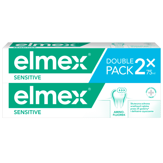 elmex Sensitive Toothpaste 2 x 75 ml