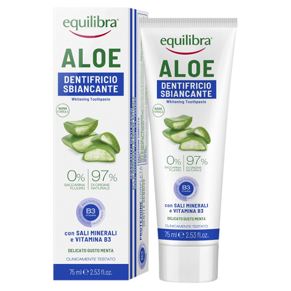 equilibra Aloe Whitening Toothpaste 75 ml