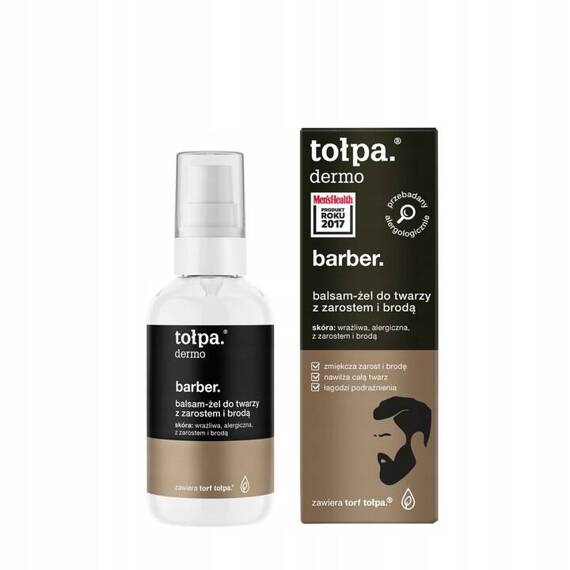 tołpa dermo barber Balsam-żel do twarzy z zarostem i brodą 75 ml