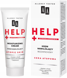 AA Help Atopische Haut Feuchtigkeitsspendende Duftfreie Creme 50 ml