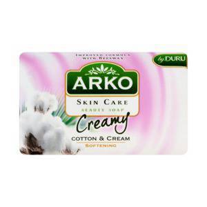 Arko  Arko Hautpflege Baumwolle und Creme Enthärtung Seife kosmetische 90g