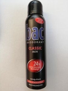 Bac Classic Men 150 ml Deodorant