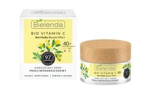 Bielenda Bio Vitamin C 40+ Nawilżający krem przeciwzmarszczkowy na dzień i na noc 50 ml