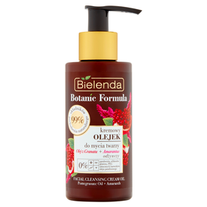 Bielenda Botanic Formula Kremowy olejek do mycia twarzy olej z granatu + amarantus 140 ml