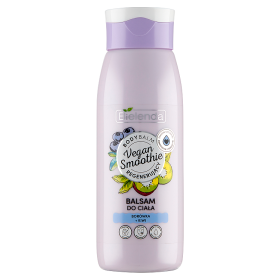 Bielenda Vegan Smoothie Regenerujący balsam do ciała borówka + kiwi 400 ml