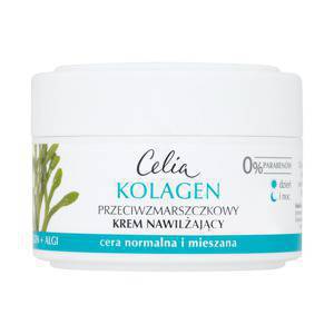 Celia Collagen Anti-Falten-Feuchtigkeitscreme mit Algen am Tag und Nacht 50ml
