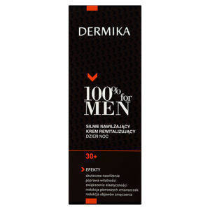 Dermika 100% für Männer 30+ Hochfeuchtigkeitscreme revitalisierende Day Night 50ml