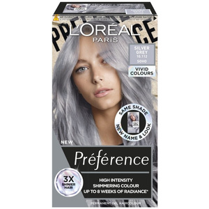 Farba do włosów  Loreal Preference Vivid Colors nr 10.112 Silver Grey (Soho