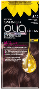 Garnier Olia Glow Haarfarbe Nr. 5.12 Schillerndes Braun 