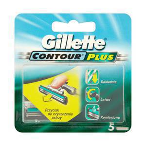 Gillette Contour Plus Rasierklingenpatronen zu 5 Stück
