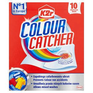 K2r K2R Colour Catcher wischt zum Waschen 10 Stück