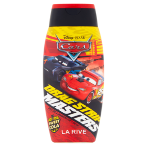 LA RIVE Drag Strip Masters Szampon i płyn do kąpieli 2 w 1 dla dzieci powyżej 3. roku życia 250 ml