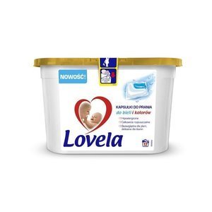 Lovela Baby Hypoallergene Wäschekapseln für Weiß- und Buntwäsche 260,4 g (12 x 21,7 g)