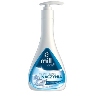 MILL wash – koncentrat myjący NACZYNIA hipoalergiczny len 555 ml