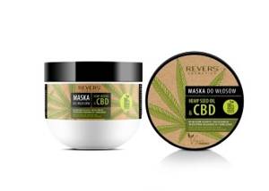 Maska do włosów z naturalnym olejem konopnym z CBD 250ML