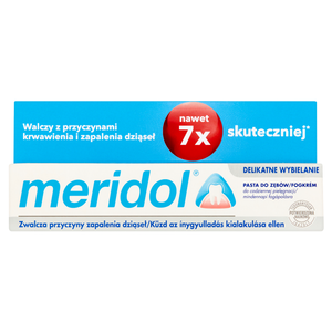 Meridol Pasta do zębów delikatne wybielanie 75 ml