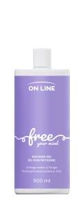 ON LINE Emotions Free Duschgel - Ingwer und Orangenwasser 500 ml