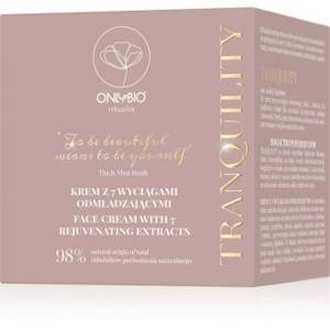 ONLYBIO Ritualia TRANQUILITY Krem do twarzy z 7 wyciągami odmładzającymi 50 ml