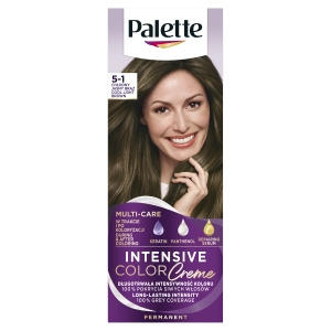 Palette Intensive Color Creme Farba do włosów 5-1 Chłodny Jasny Brąz