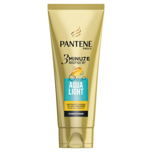 Pantene Aqualight 3 Minute Miracle nadająca włosom połysk 200ml
