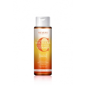 REVERS Illuminating Micellar Lotion mit Vitamin C und Acai-Beeren-Extrakt 400ML