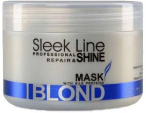 STAPIZ SLEEK LINE BLOND Maska włosów blond siwych i rozjaśnianych 250ml