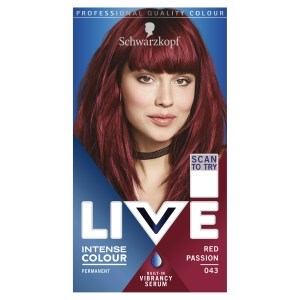 Schwarzkopf Live intense colour Farba do włosów 043 Red Passion