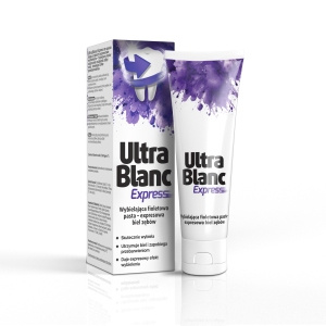 Ultrablanc Express Aufhellende Zahnpasta für gelbe Flecken 75ml