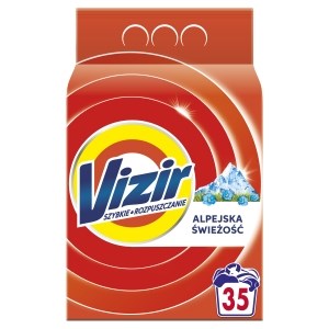 Vizir Alpine Fresh Waschpulver, 35 Wäschen