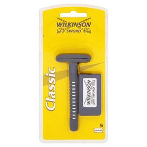 Wilkinson Sword klassischen traditionellen Rasiermesser auf der Rasierklinge Rasierer + 5 Stück