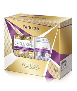 Zestaw Perfecta Złota regeneracja 75+ Krem 50 ml + Krem 15 ml