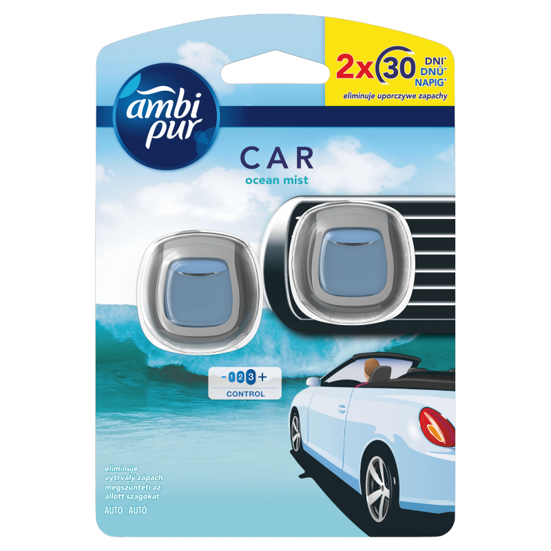 Ambi pur Ambi Pur Car Ocean Mist Auto Lufterfrischer 2 Stück - Supermarkt  Online