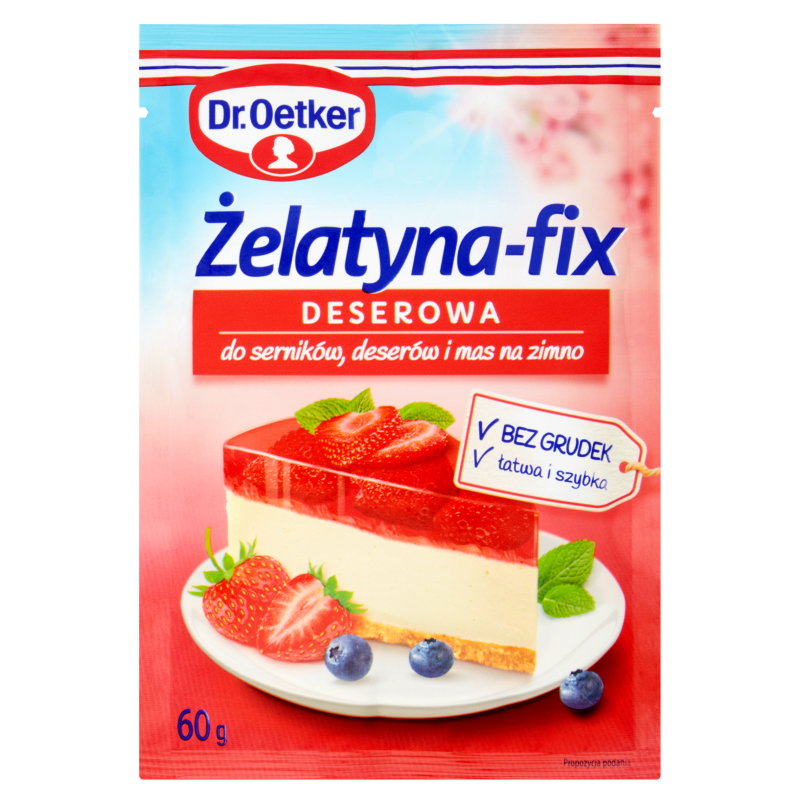 Dr Oetker Gelatine Fix Dessert 60g Supermarkt Online