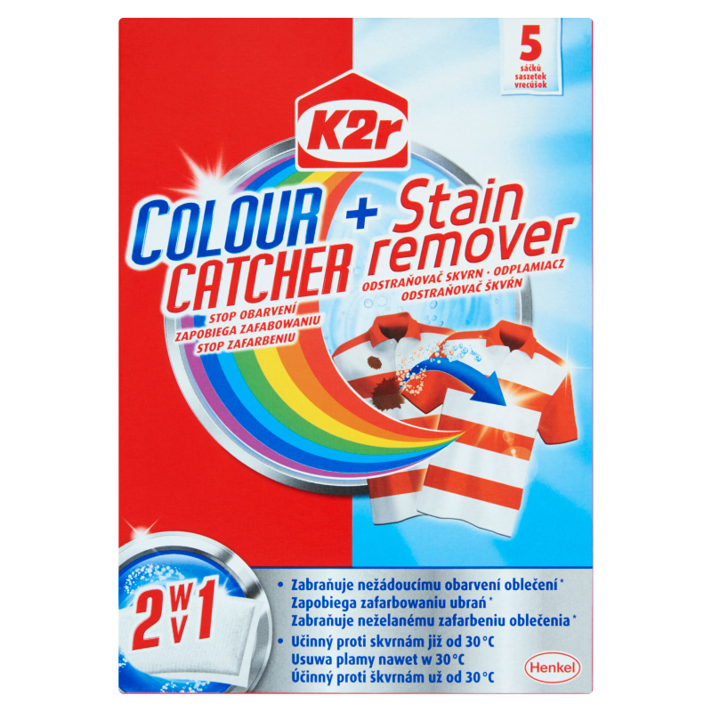 K2r K2r Colour Catcher Fleckenentferner Sachets 150 G 5 Stück