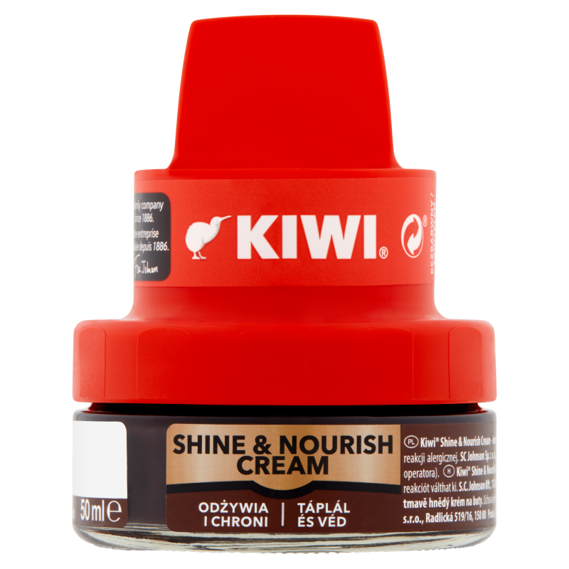 Kiwi Creme Schuh dunkelbraun 50ml - Supermarkt Online