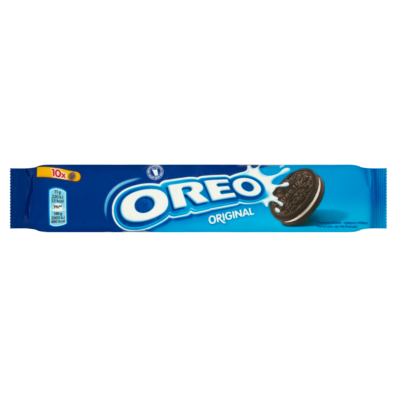 Co Się Stanie Gdy Oreo Dam Wampirowi Tekst Oreo Original-Kekse mit Kakaofüllung mit Vanillegeschmack 110g