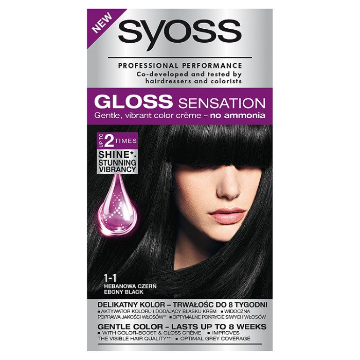 Syoss Sensation Glanzlack Haar Ebony Black 1 1 Supermarkt Online