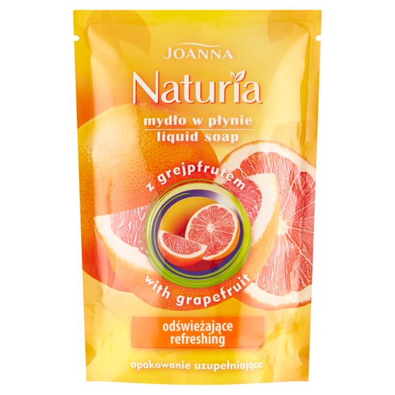  Joanna Naturia Flüssigseife Nachfüllpackung mit Grapefruit 300 ml