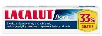  Lacalut Flora Past.do zębów 100ml, 33% gratis