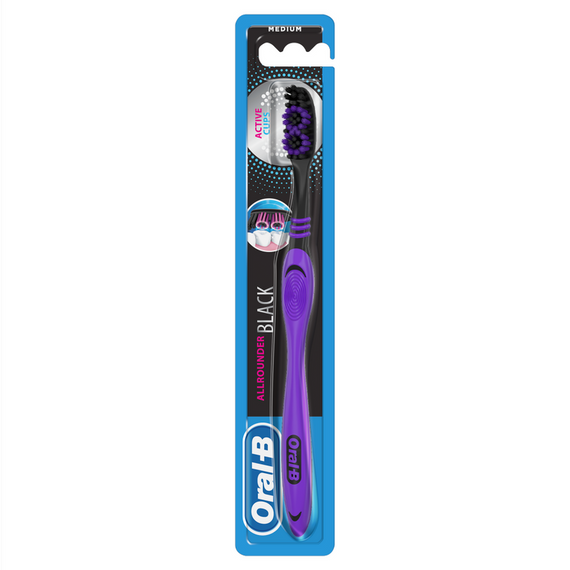  Oral-B Allrounder Black Handzahnbürste