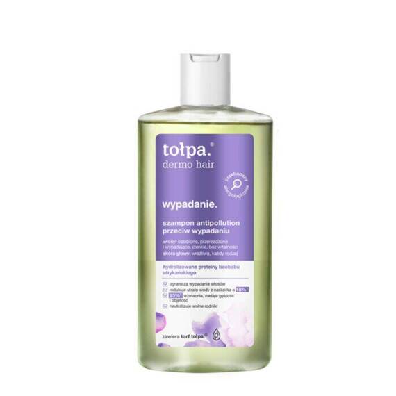  TOŁPA  dermo hair wypadanie szampon antipollution przeciw wypadaniu, 250 ml