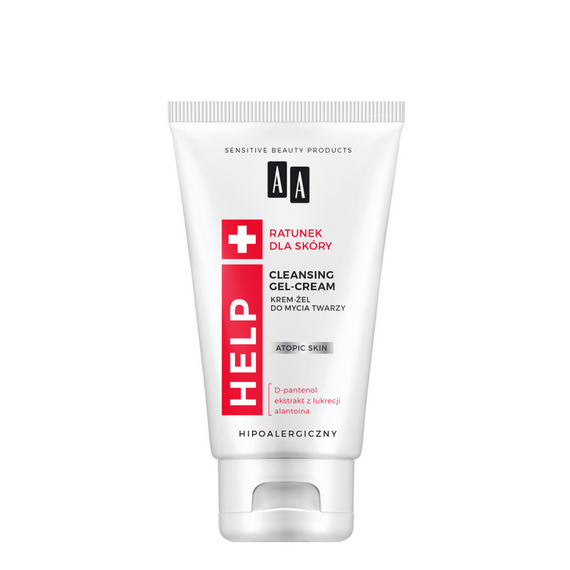 AA Help Cera Atopowa Gesichtswaschcreme-Gel, parfümfrei, 150 ml