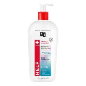 AA Help Płyn 2w1 Shower & Bath nawilżająco-ochronny 400 ml