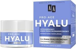 AA Hyalu Pro Age Wygładzający krem przeciwzmarszczkowy na dzień 50 ml