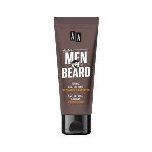 AA MEN Beard All-in-One Gesichtspflegecreme mit Bart, weichmachend und feuchtigkeitsspendend 50 ml