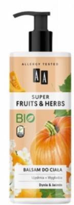 AA Super Fruits&Herbs balsam do ciała dynia&jaśmin 500 ml