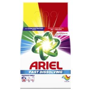 ARIEL Color Waschpulver, 36 Waschgänge, 1,98 kg