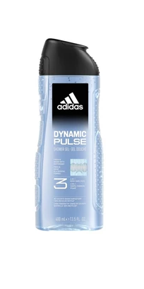 Adidas Dynamic Pulse żel pod prysznic 3 w 1 dla mężczyzn, 400 ml