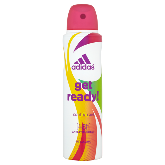 Adidas Machen Sie sich bereit! Cool & Pflege Deodorant Spray Antitranspirant für Frauen 150ml